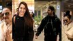 Spotted: Rekha, Shraddha Kapoor & Varun Dhawan at the Airport