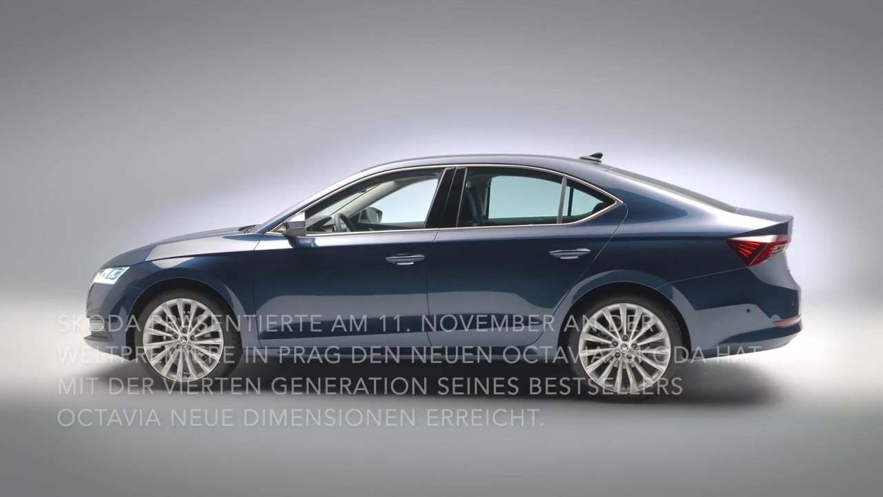 SKODA präsentiert 4. Generation seines Bestsellers OCTAVIA