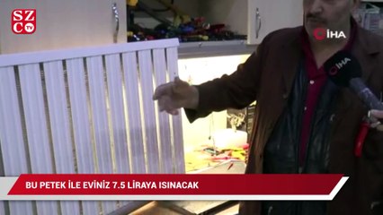 Bu petek ile eviniz 7.5 liraya ısınacak