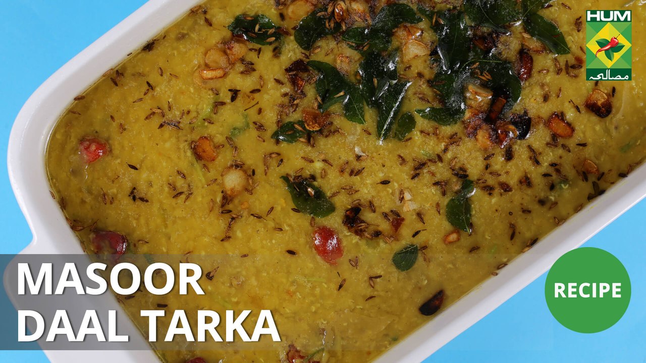 Masoor Daal Tarka | Tarka | Masala TV | Rida Aftab