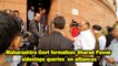 Maharashtra Govt formation- Sharad Pawar sidesteps queries  on alliances