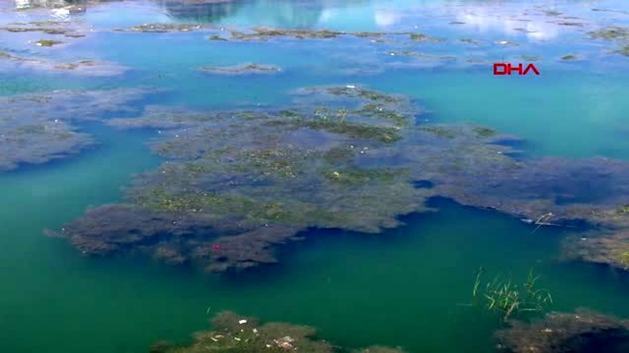 Antalya konyaaltı sahili çekiliyor