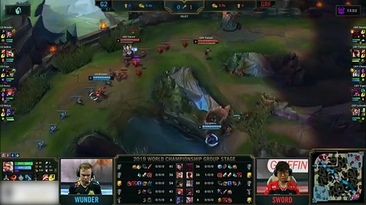 mbx：G2 vs GRF