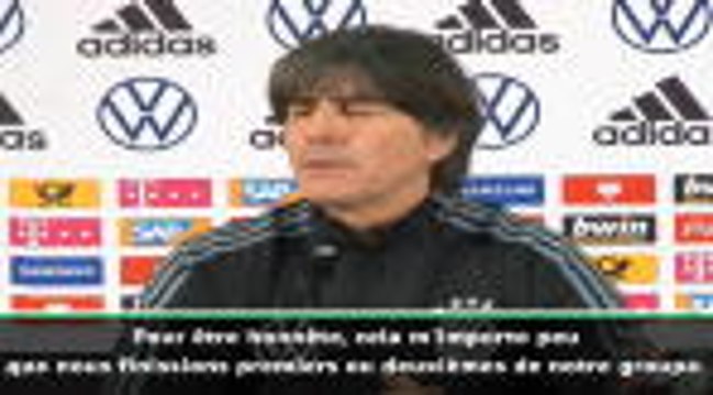 Allemagne - Löw : Premiers ou deuxièmes ? Peu importe