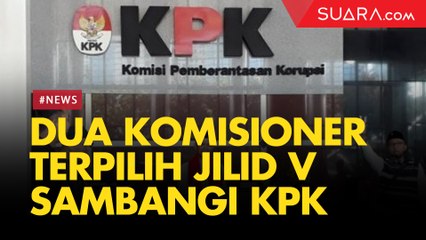 Dua Komisioner KPK Terpilih Jilid V Sambangi KPK