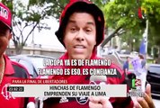 Final de Libertadores: hinchas del Flamengo emprenden su viaje a Lima