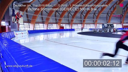 Download Video: Victoria Stirnemann & WBG Zukunft eG im Eissportzentrum Erfurt - Videoreportage Saison 2018/2019 - Teil 1 von 4 - Karrideo Image- und Eventfilmproduktion©®™