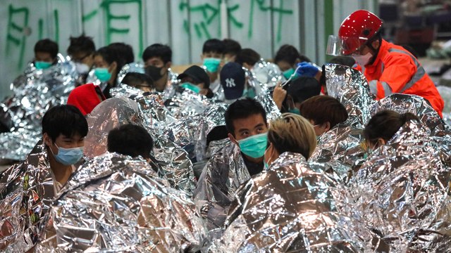 As besieged PolyU campus cleared, Hong Kong leader condemns ‘rioters'