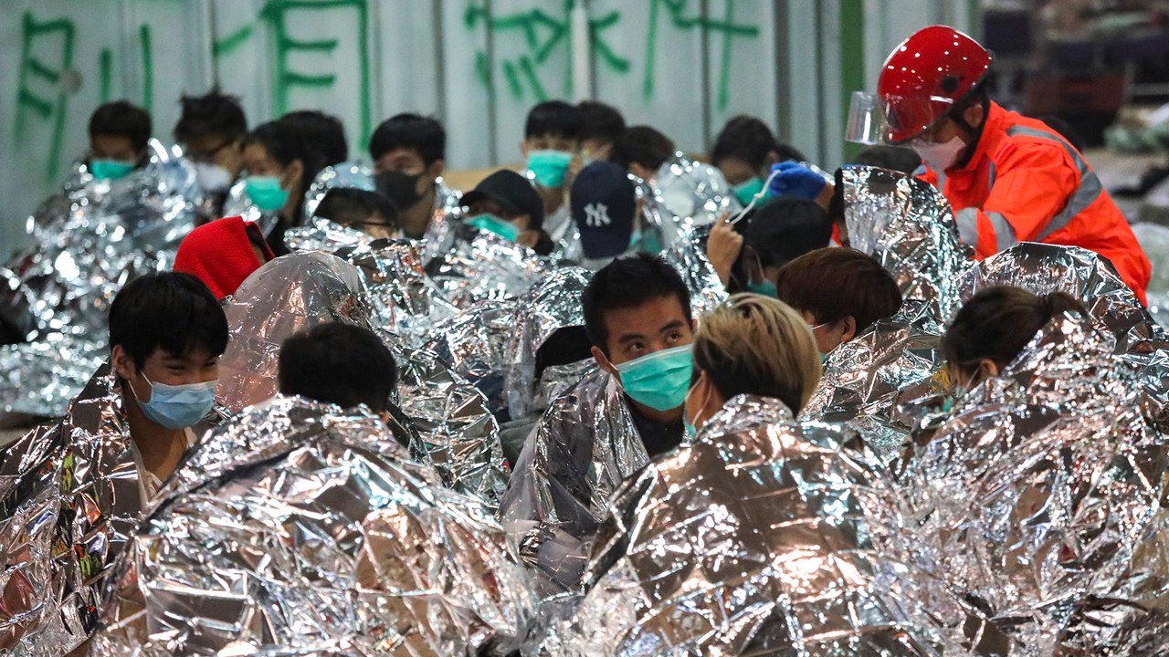 As besieged PolyU campus cleared, Hong Kong leader condemns ‘rioters'