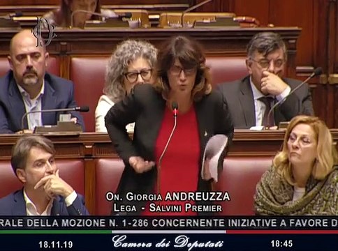 Giorgia Andreuzza - Subito un miliardo per l’emergenza Venezia (19.11.19)