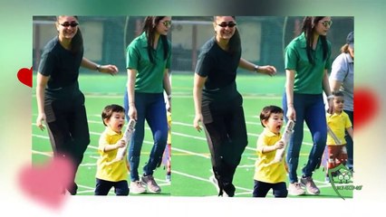 Taimur Ali Khan wins his FIRST medal for mommy kareena kapoor on his school sports