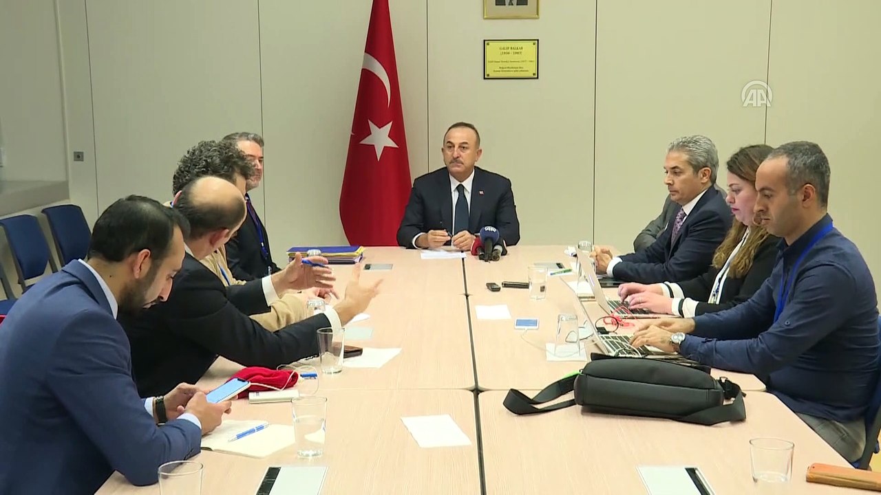 Çavuşoğlu: '(Türkiye-ABD arasında) Sorunların kontrol dışına çıkmaması da her zaman önemlidir'- BRÜKSEL