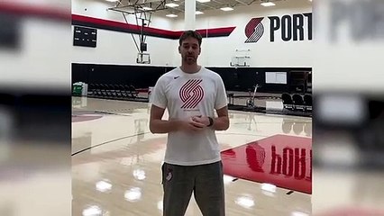 Pau Gasol anuncia que deja de ser jugador de los Portland Trail Blazers