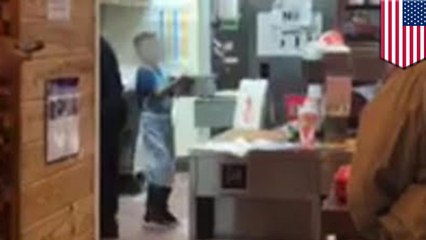 Popeyes worker fired for bringing son to make chicken sandwiches