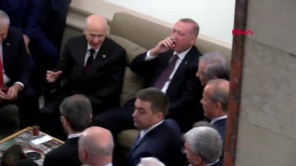 Скачать видео: Ankara cumhurbaşkanı erdoğan, mhp lideri bahçeli ile görüştü