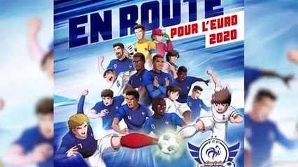 Les dessins des joueurs de l’équipe de France façon Olive et Tom