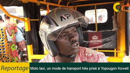 Exclusif : Moto taxi, un mode de transport très prisé à Yopougon Koweit
