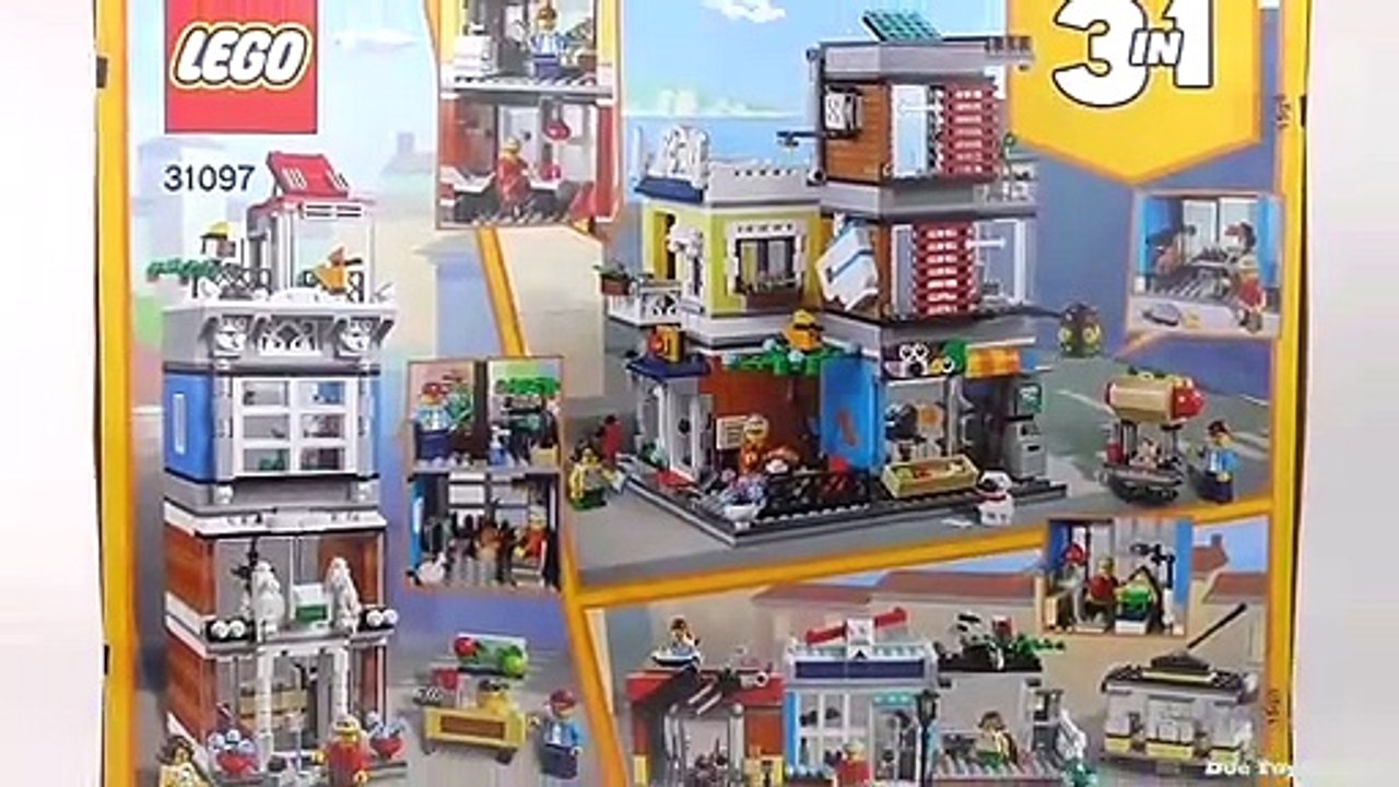 LEGO Creator Market Street (31097) - Toy Unboxing and Speed Build