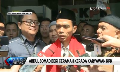 Abdul Somad Beri Ceramah Kepada Karyawan KPK