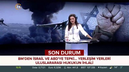 BM'den İsrail ve ABD'ye tepki