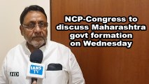 NCP-Congress to discuss  Maharashtra govt formation on Wednesday