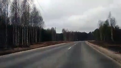 Des poteaux électriques sur une route