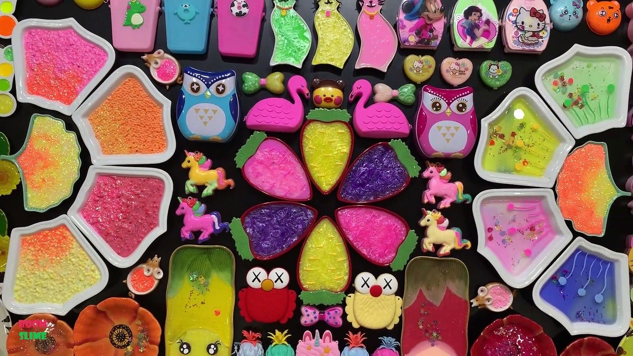 Festival of Colors !! Mixing Random Things Into Homemade Slime !! Satisfying Slime Smoothie #773