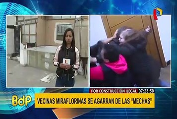 Piden al municipio retirar tubería de desagüe ilegal en edificio de Miraflores