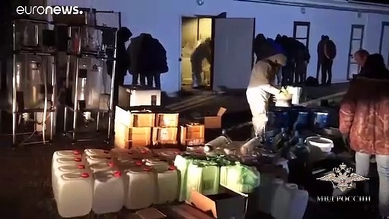 Riesiges Drogenlabor in Russland entdeckt