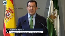 Juanma Moreno certifica la vergüenza que la sentencia de los ERE supone para la Junta de Andalucía
