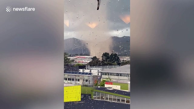 Tornado rips through Christchurch suburb, New Zealand injuring two people