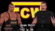 ECW Barely Legal Mod Matches Taz vs 911