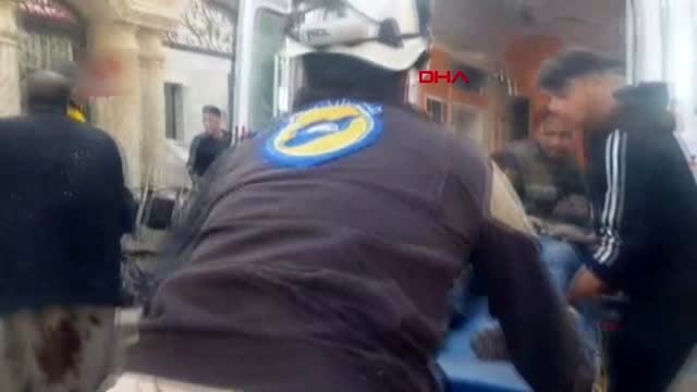 Kilis azez'e havan ve roketli saldırı 1 ölü, 14 yaralı