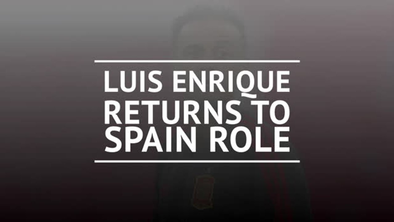 Breaking News - Enrique returns to Spain role
