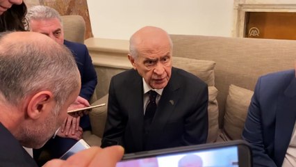 Bahçeli: '(Sağlık durumu) Allah bin şükür, endişe edilecek bir durum yok' - TBMM