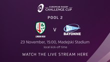 London Irish v Bayonne