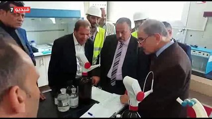 محافظ أسيوط يتفقد محطة مرشحات صدفا ومستودع بوتاجاز وموقع العبارات النهرية