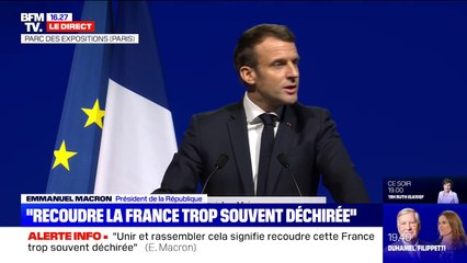 Emmanuel Macron: "Je veux être jugé sur les actes"