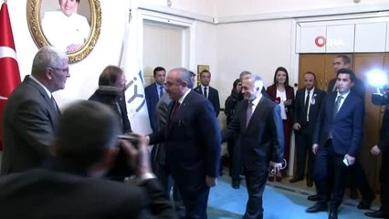 TBMM Başkanı Şentop, İYİ Partiyi ziyaret etti