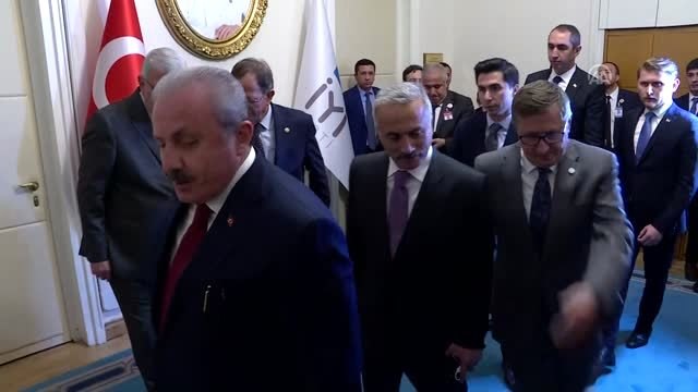 TBMM Başkanı Şentop, İYİ Parti'yi ziyaret etti