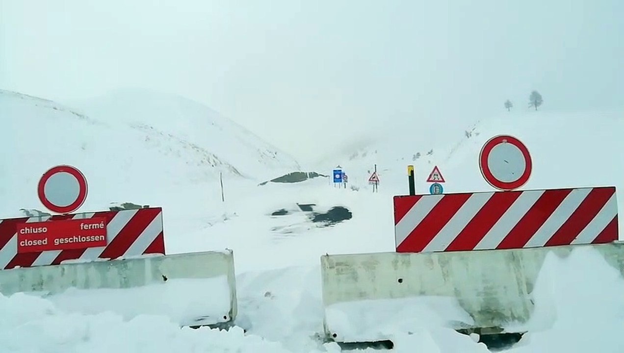 D!CI TV : le col de Larche fermé côté italien depuis vendredi