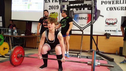 L'Ambaroise Fanny Boudon, 18 ans, est championne du monde de powerlifting