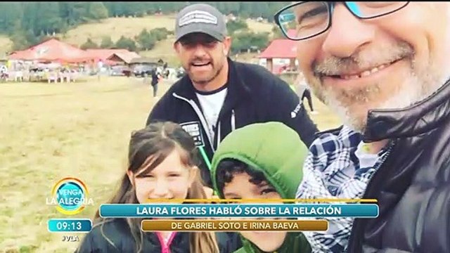 ¿Las hijas de Gabriel Soto ya conviven con Irina Baeva? Laura Flores opina. | Venga La Alegría