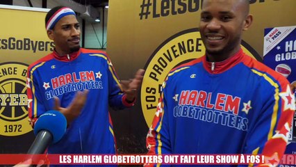 Les Harlem Globetrotters font leur show à Fos