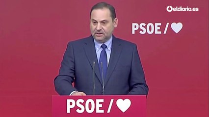 Ábalos (PSOE) comparece tras la sentencia de los ERE
