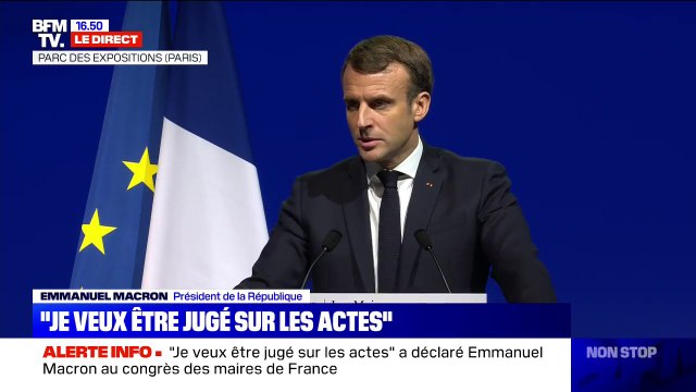 J'ai besoin de vous. Emmanuel Macron appelle les maires à le soutenir lors de l'acte II de son quinquennat