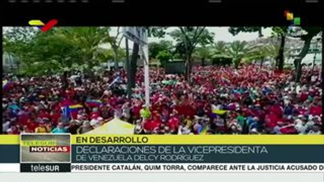 teleSUR Noticias: Venezuela: escasa participación en marcha opositora