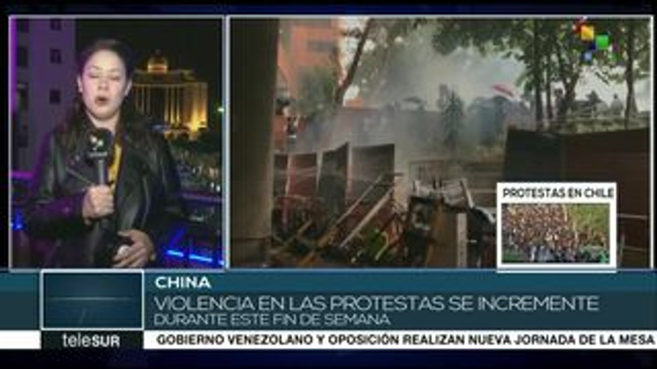 Protestas se recrudecen en Hong Kong ante próximos comicios