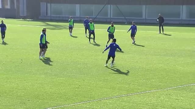 Ibai Gómez: Hay ganas de volver a competir. Además tenemos un partido muy bonito el domingo
