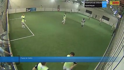 Faute de Cédric - POMPIERS DE CHAUVIGNY Vs TEAM POLUX - 18/11/19 21:00 - LIGUE 1